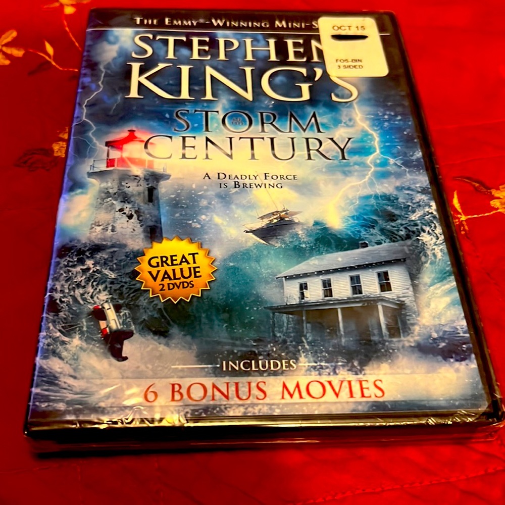 🔥STEPHEN KING'S STORM OF THE CENTURY DVD NEW